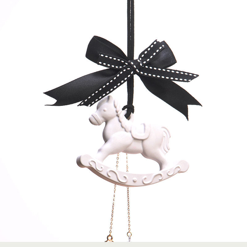 Wholesale Trojan Car Fragrance Expanding Stones Pendant